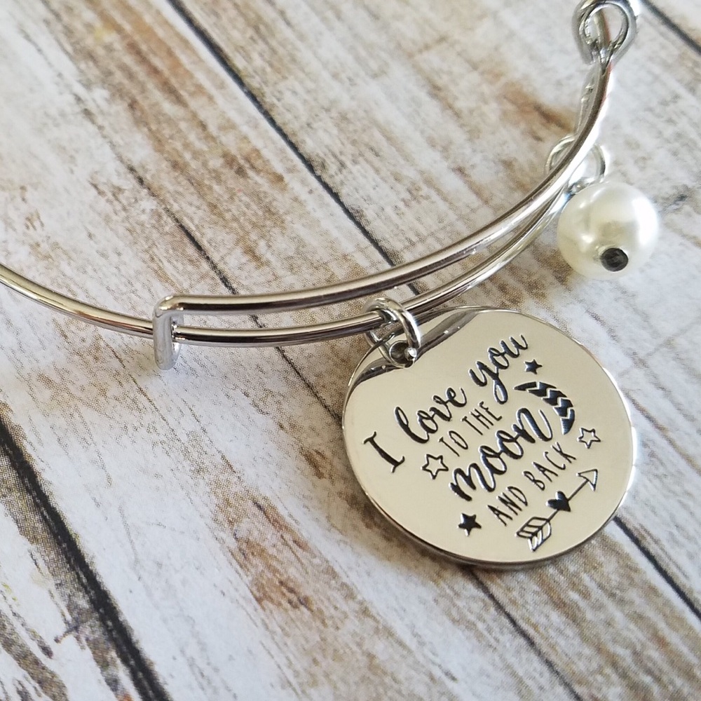 love you to the Moon & Back bracelet